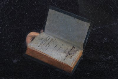 One of Companion Portraits of Louisa and Friedrich (Frederick) Muench by Unknown